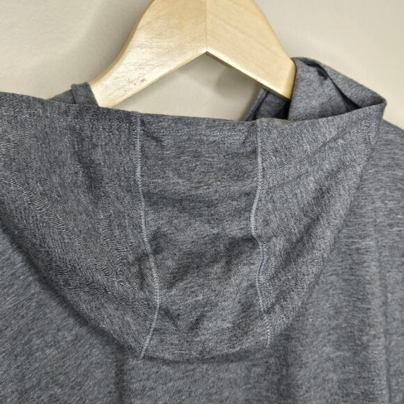 ADIDAS Girls Youth Gray Hoodie Crop Top Size Large - Picture 5 of 7